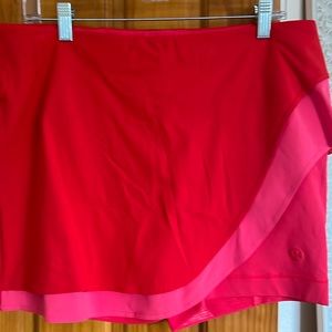 Lulu lemon skort. Size 12. Never worn